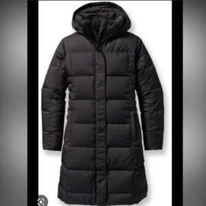 Patagonia Women's Black Long Puffer Jacket